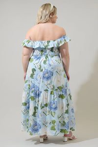 Sloane Off-Shoulder Midi Dress