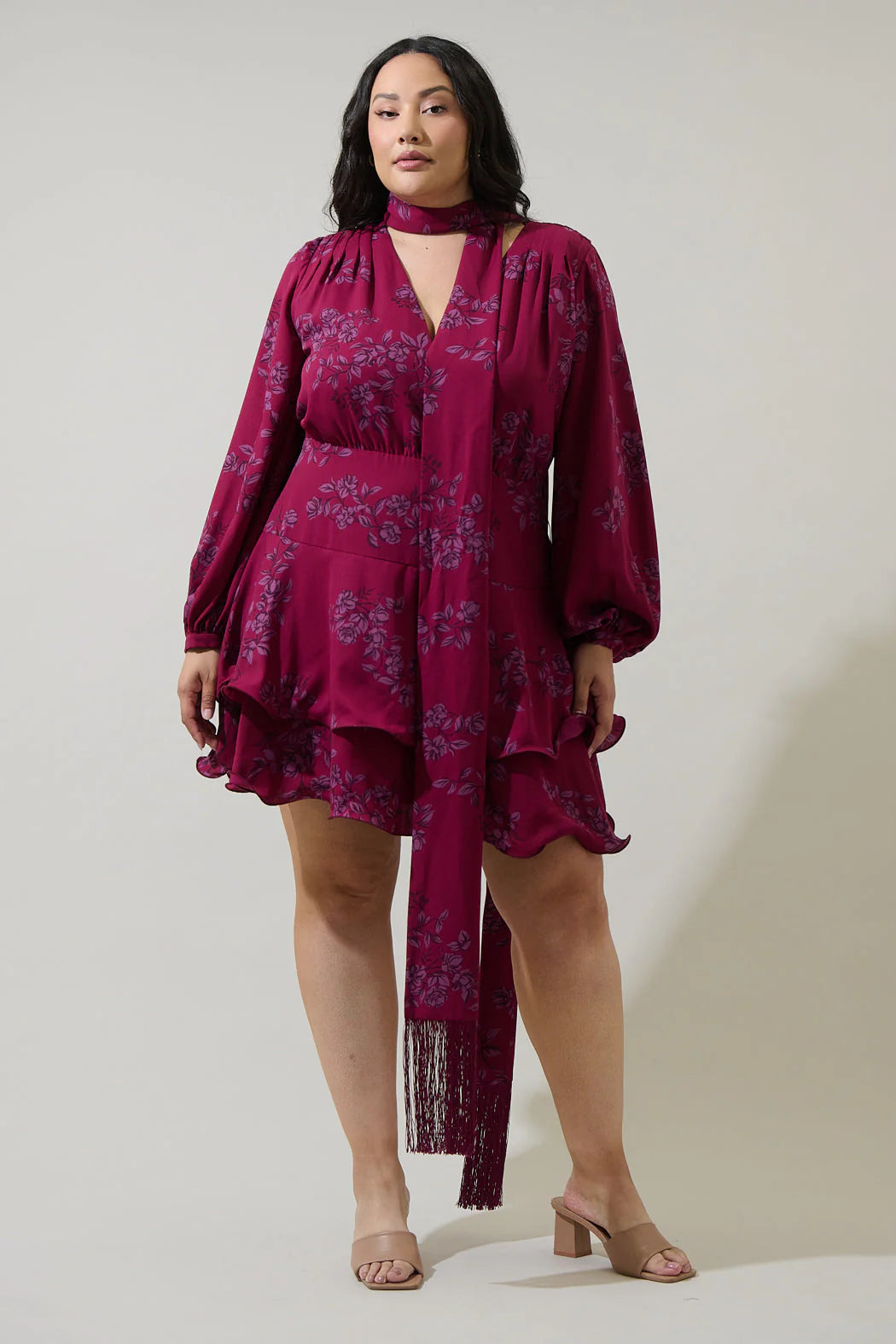 Zurum Floral Mini Dress
