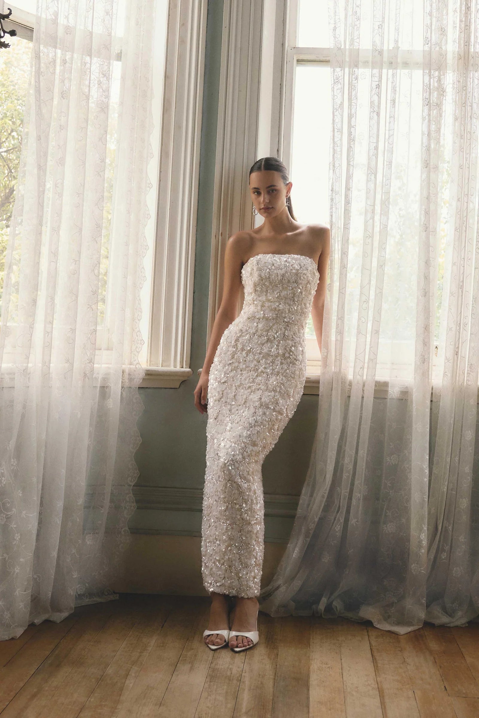 Silvana Column Gown