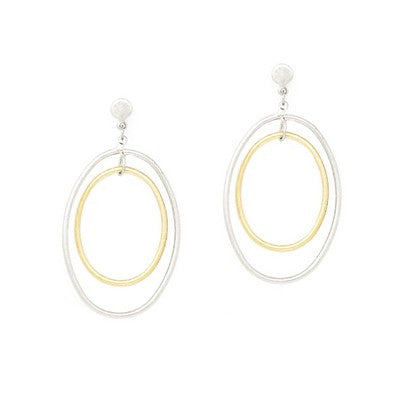 Petra Gold & Silver Earrings