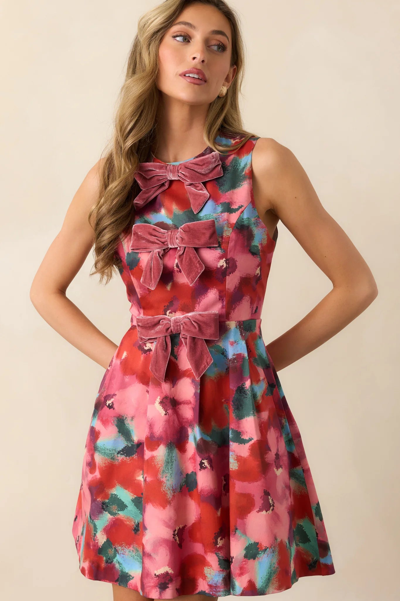 Clara Mini Bow Dress