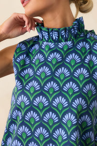 Carlisle Geometric Feather Dress