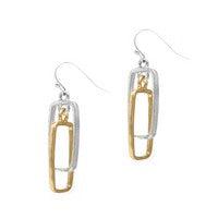 River Gold & Silver Earrings