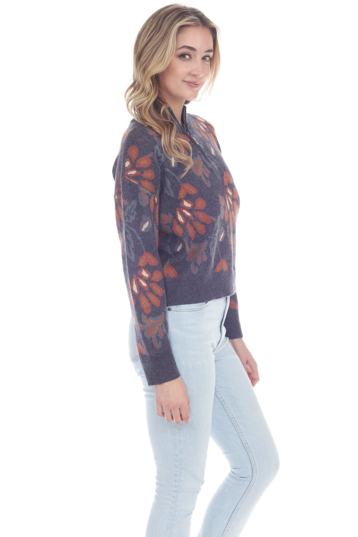 Prairie Night Quarter-Zip Sweater