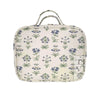 Provence Cosmetic Case with Green Pinstripe Liner