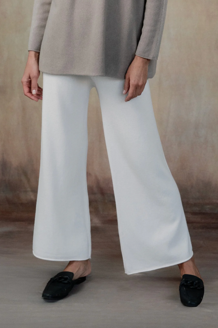 Cleo Sweater Pants - Ivory