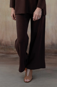 Cleo Sweater Pants - Espresso