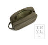 Men's Coated Canvas Toiletry Bag