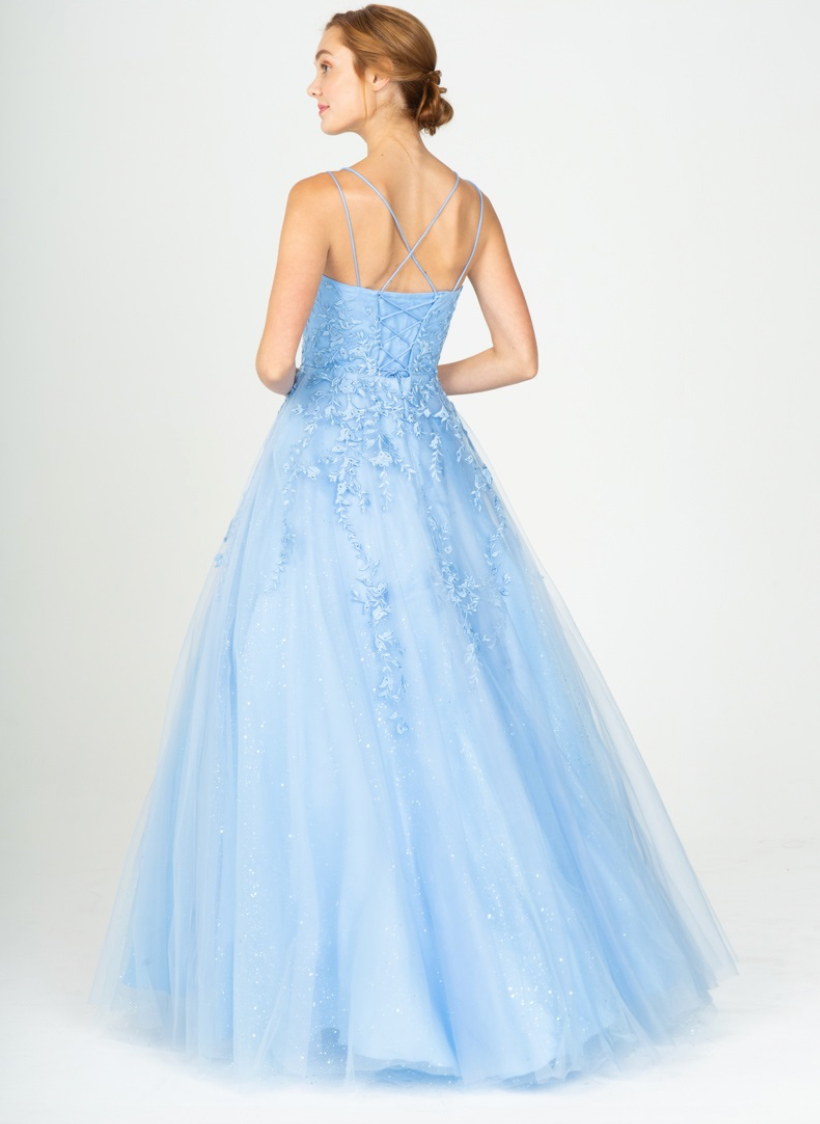 Bahama Blue Still The One Gown - E-9757