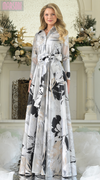 Metallic Organza Shirtdress | C-MV1367