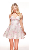 Floral Malibu A-Line Dress | AP-30001