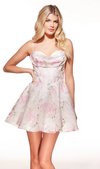 Floral Malibu A-Line Dress | AP-30001