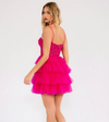 Fuchsia Madrid Dress | J-JT923S