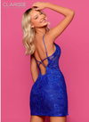 Royal Low Back Dress | CL-30332