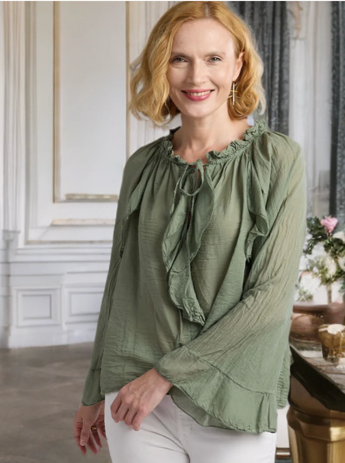 Gloria Cotton Blouse