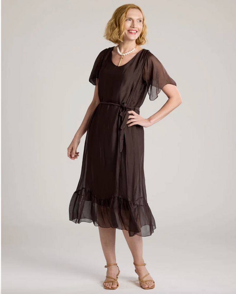 Selena Silk Dress