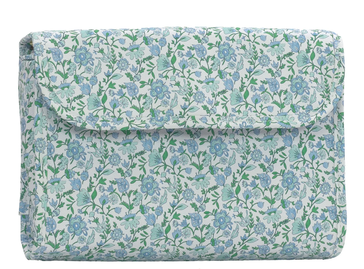 Hamptons Floral Hanging Toiletry Case