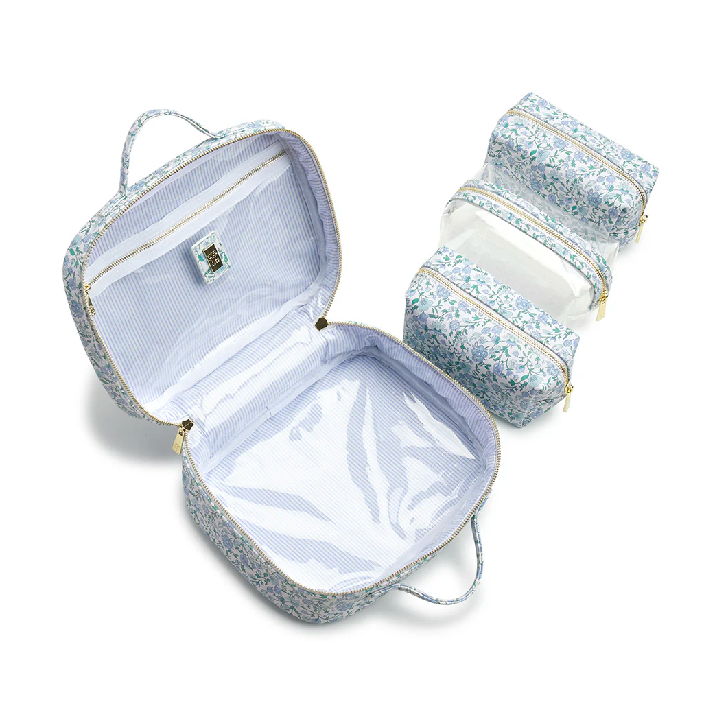 Hamptons Floral Cosmetic Case