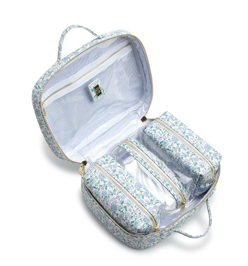 Hamptons Floral Cosmetic Case