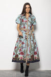 Della Opal Mosiac Dress