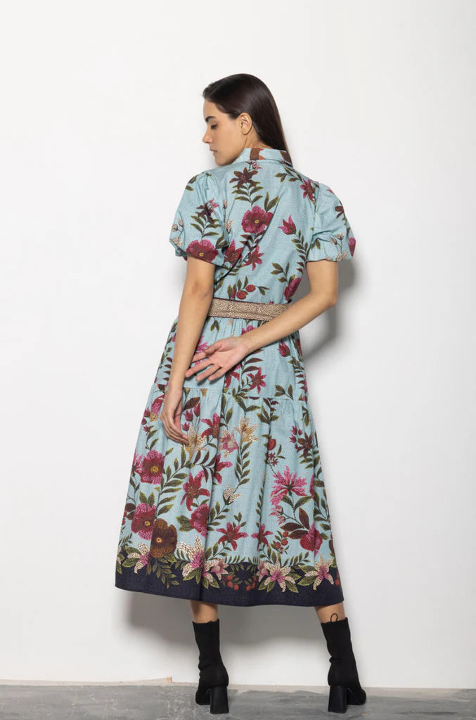Della Opal Mosiac Dress