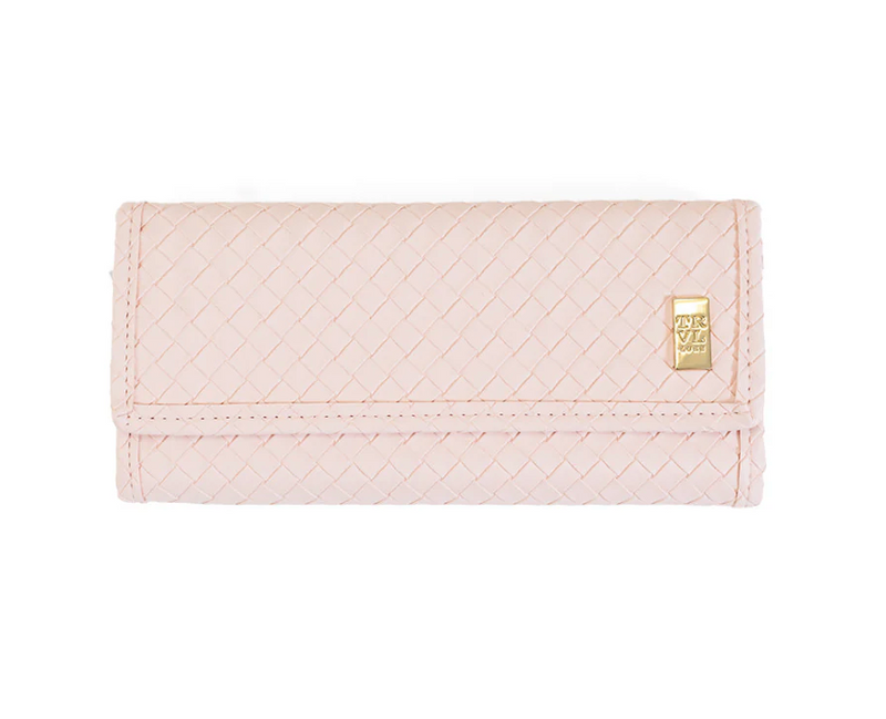Woven Shell Jewelry Wallet