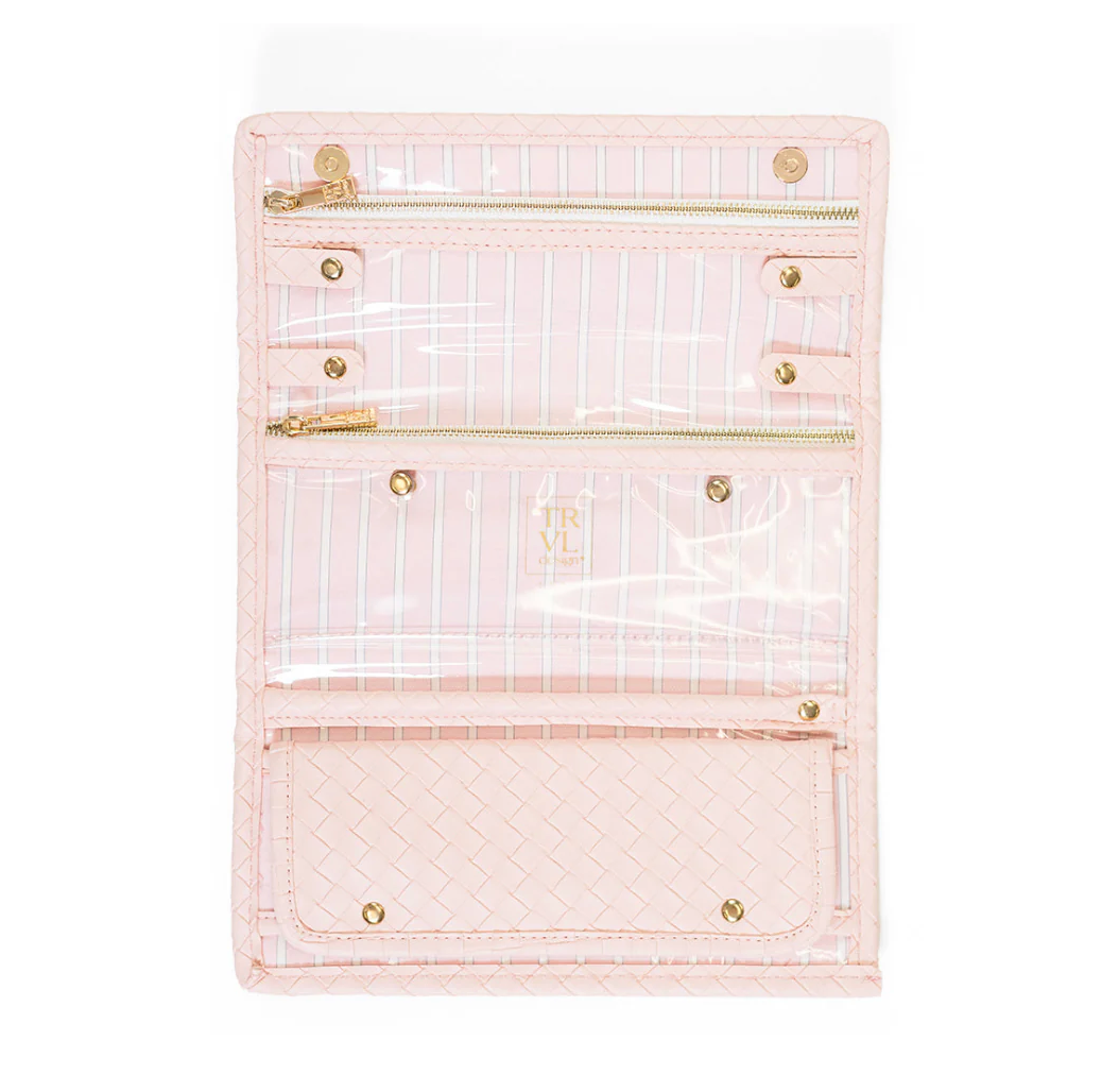 Woven Shell Jewelry Wallet