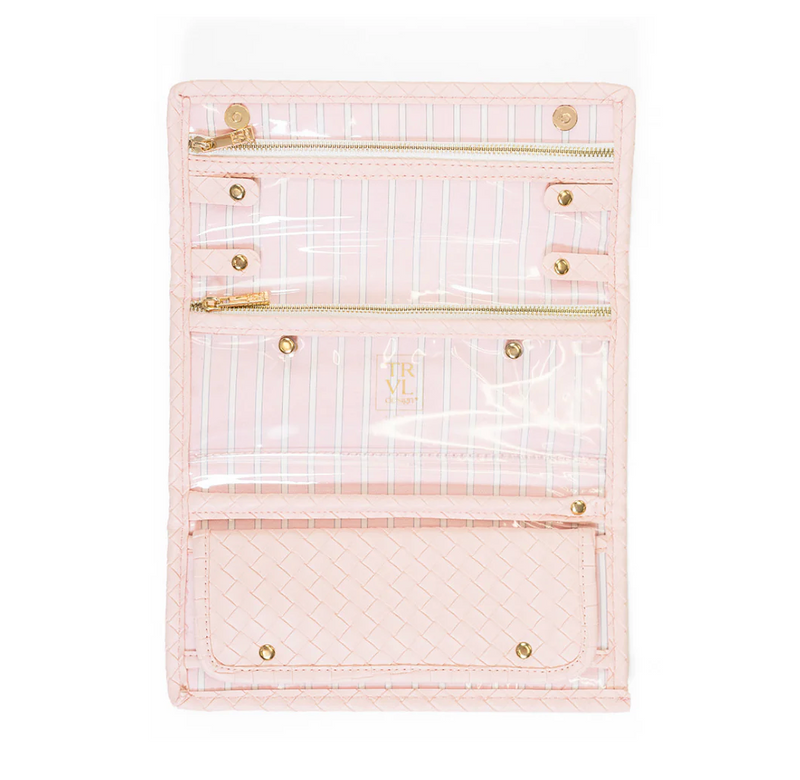 Woven Shell Jewelry Wallet