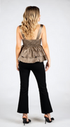 Bella Gold Jacquard Tank