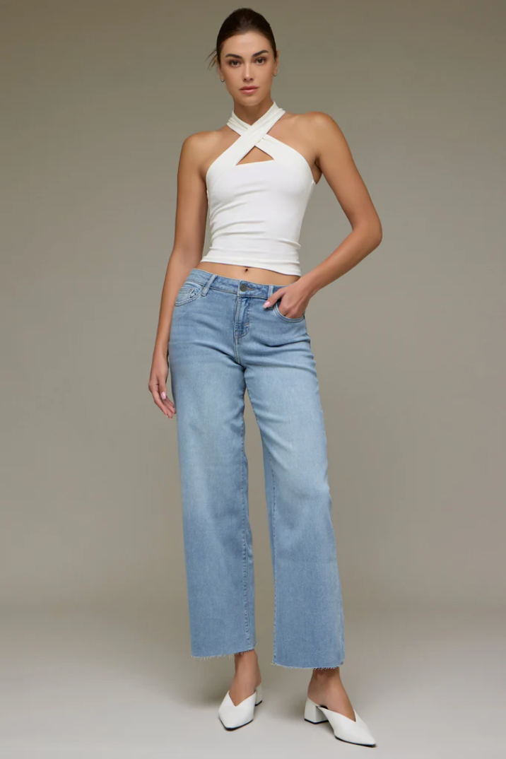 Logan Vintage Wash Mid-Rise Jean