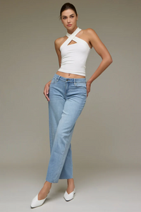 Logan Vintage Wash Mid-Rise Jean