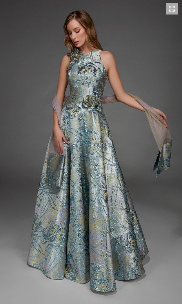 Alyce Paris 55027 | Sea Glass