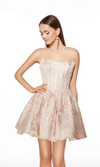 Jacquard Casablanca Cocktail Dress | AP-30007