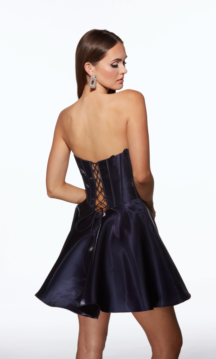 Midnight Amalfi A-Line Dress | AP-30058