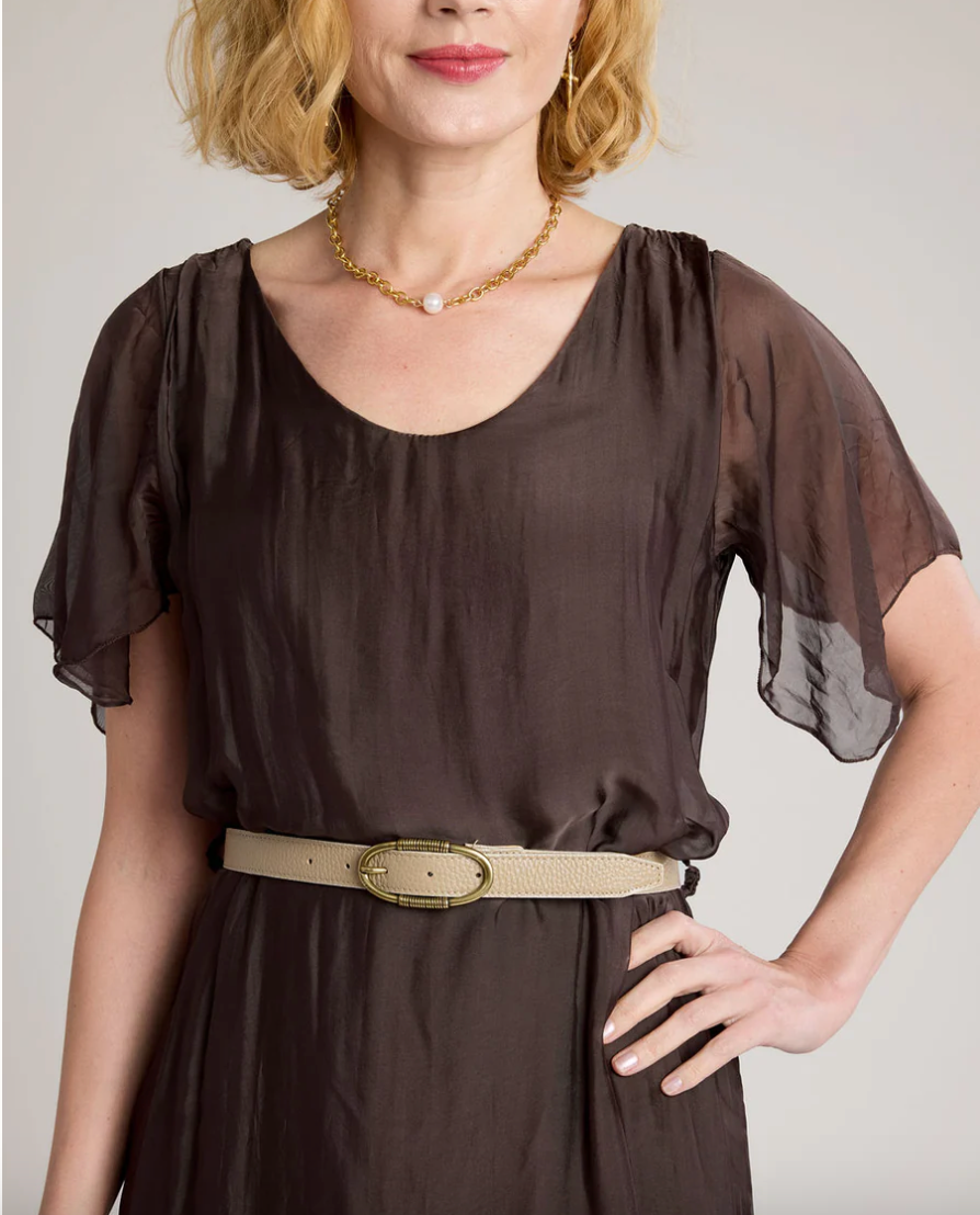 Selena Silk Dress