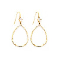 Tag Gold Earrings