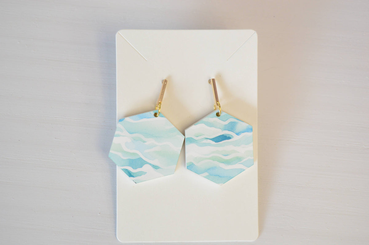 Ocean Waves Earrings