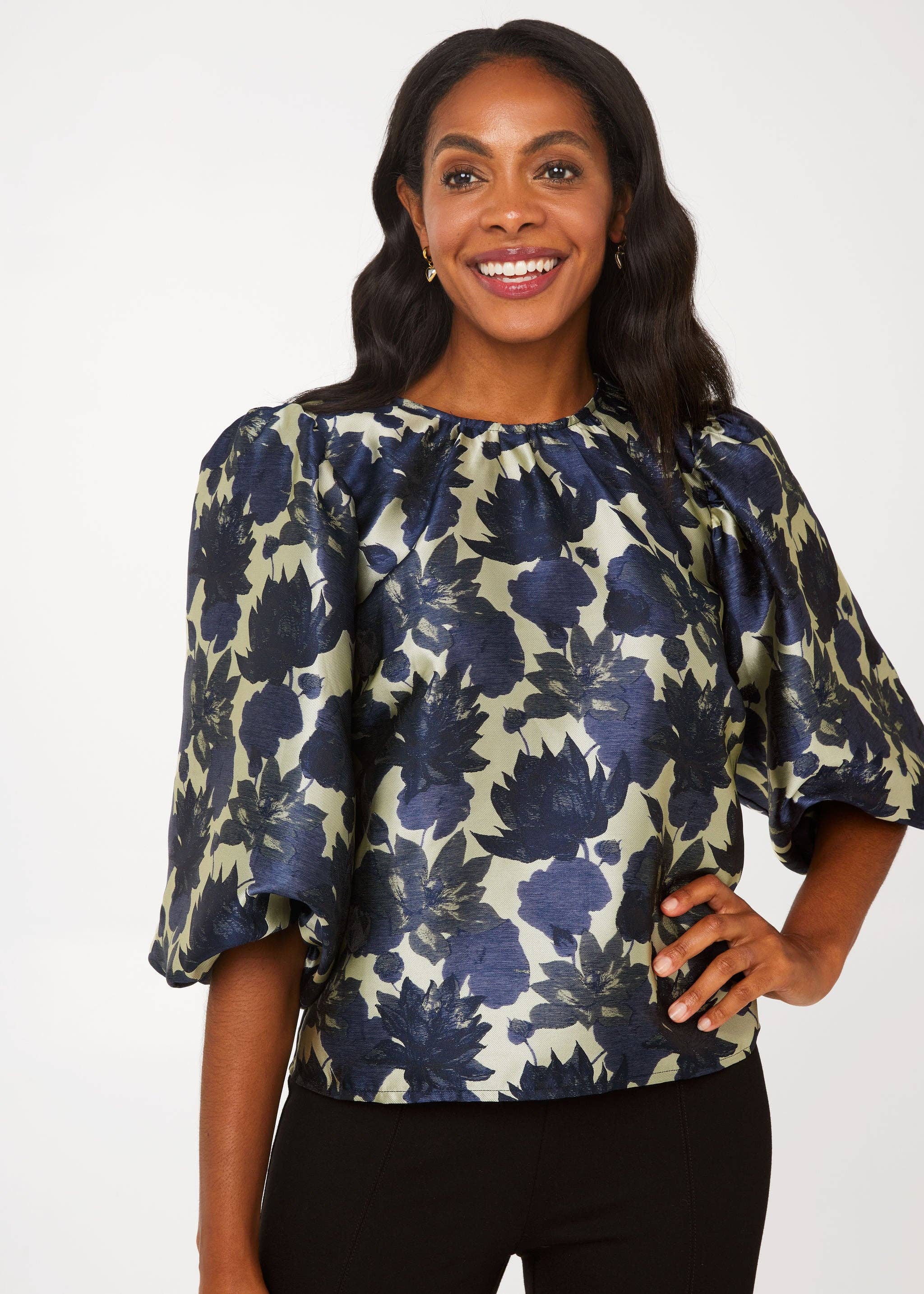 Hadley Jacquard Blouse