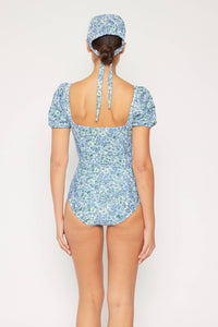 Daisy Chain Bathing Suit | Blue