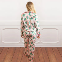 Mistletoast Satin Pant Pj Set