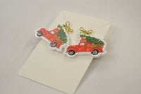 Christmas Truck Earrings