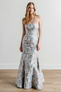 Claudia Frost Blue Gown