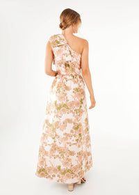 Caroline Gown - Baby's Breath Jacquard