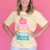 Affirmations Book Stack Tee