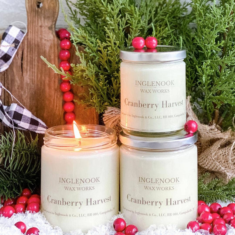 Cranberry Harvest Soy Candle