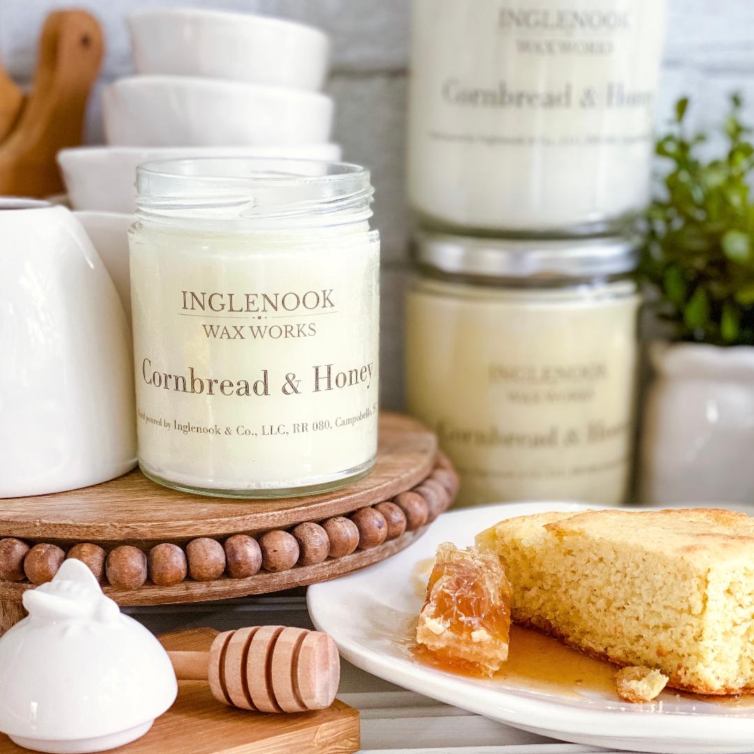 Cornbread & Honey Soy Wax Candle