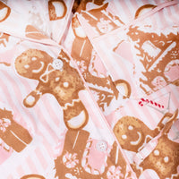 Gingerbread House Flannel Pj Set