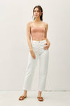 Cropped Spaghetti Tank
