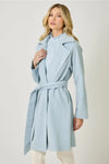 Blue Breeze Lapel Coat