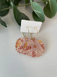 Retro Pumpkin Earrings